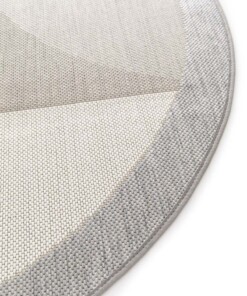 Tapis Extérieur Rond - Verdance Solis Gris