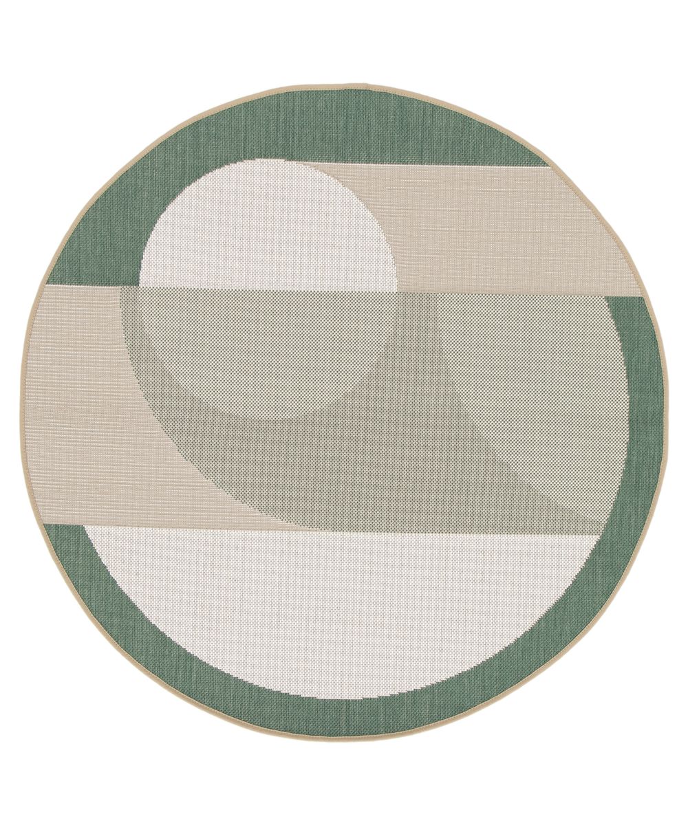 Tapis Extérieur Rond - Verdance Solis Vert - overzicht Tapis Extérieur Rond - Verdance Solis Vert - overzicht