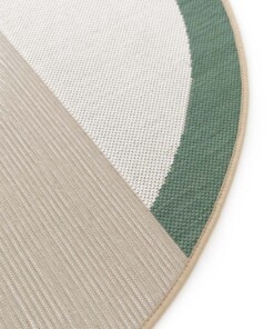 Tapis Extérieur Rond - Verdance Solis Vert Tapis Extérieur Rond - Verdance Solis Vert