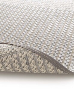 Tapis Extérieur Rond - Verdance Axis Gris