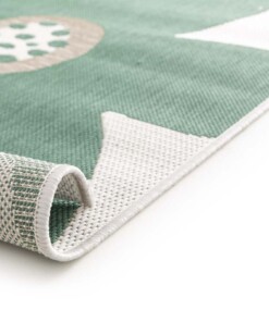 Tapis Extérieur Fleur - Verdance Floral Vert