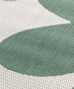 Tapis Extérieur Fleur - Verdance Floral Vert