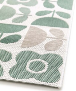 Tapis Extérieur Fleur - Verdance Bloom Vert Tapis Extérieur Fleur - Verdance Bloom Vert