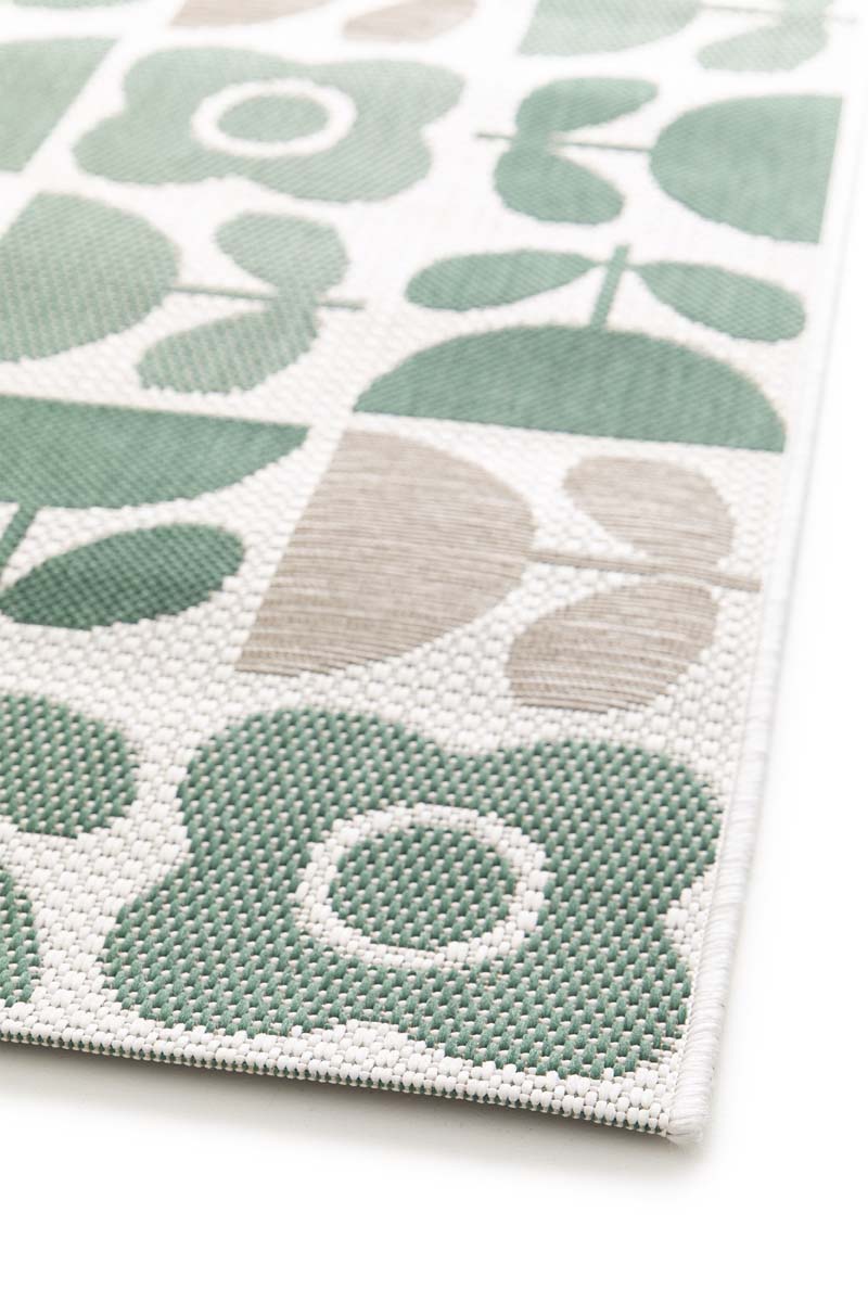 Tapis Extérieur Fleur - Verdance Bloom Vert Tapis Extérieur Fleur - Verdance Bloom Vert