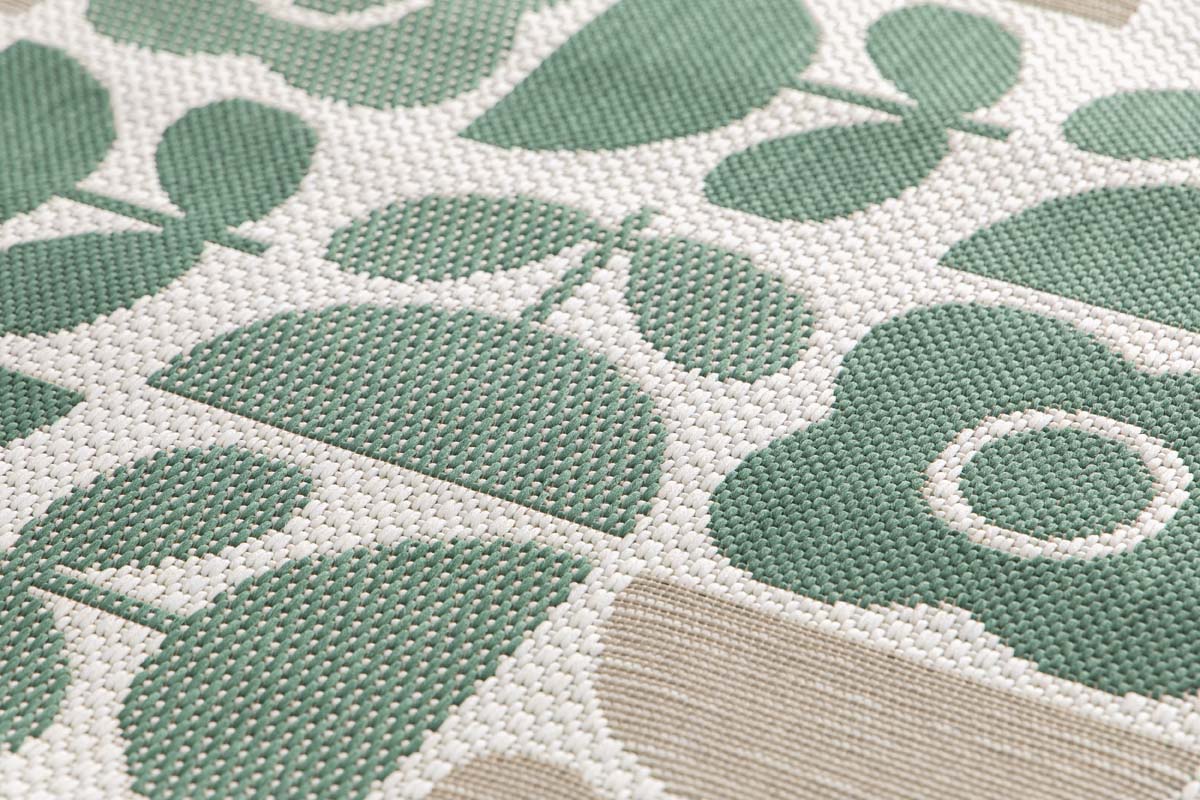 Tapis Extérieur Fleur - Verdance Bloom Vert Tapis Extérieur Fleur - Verdance Bloom Vert