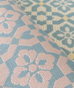 Tapis d’extérieur - Bubbly Tulip turquoise