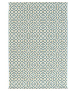 Tapis d’extérieur - Bubbly Tulip turquoise - overzicht