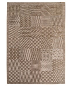 Tapis d'extérieur aspect jute - Alvra Tile beige - overzicht