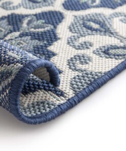 Tapis d’extérieur - Bubbly Delft bleu