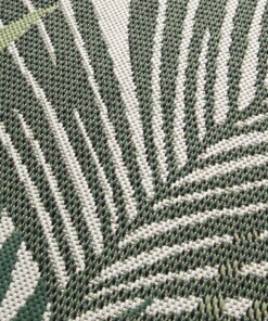 Tapis d’extérieur feuilles de palmier vert - Verdant Palm