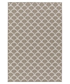 Tapis d’extérieur - Earth Scale brun - overzicht, thumbnail