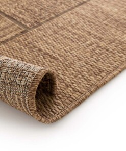 Tapis Extérieur Blocs - Twill Patch Marron