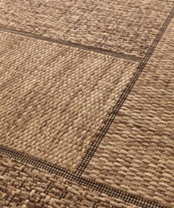 Tapis Extérieur Blocs - Twill Patch Marron