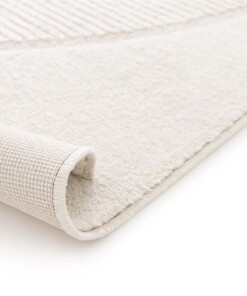 Tapis Design - Forme Cercle Crème