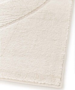 Tapis Design - Forme Cercle Crème