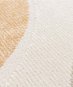 Tapis Rétro - Forme Flux Abricot