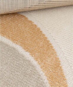 Tapis Rétro - Forme Flux Abricot