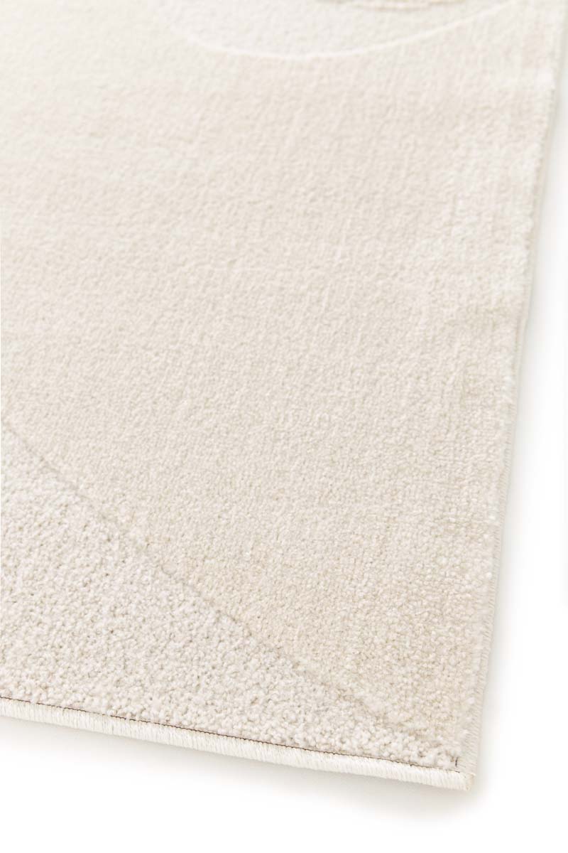 Tapis Rétro - Forme Flux Ivoire Tapis Rétro - Forme Flux Ivoire