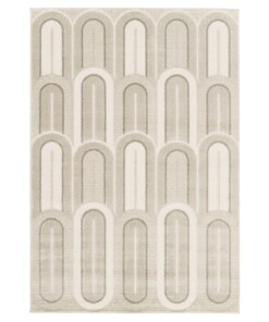 Tapis Rétro - Forme Pavé Taupe - overzicht