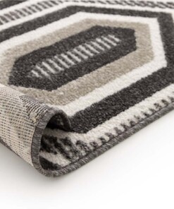 Tapis Moderne - Forme Cristal Anthracite