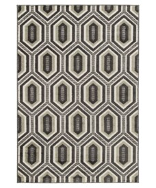Tapis Moderne - Forme Cristal Anthracite - overzicht, thumbnail