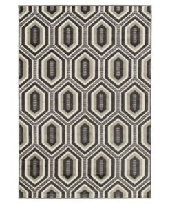 Tapis Moderne - Forme Cristal Anthracite - overzicht