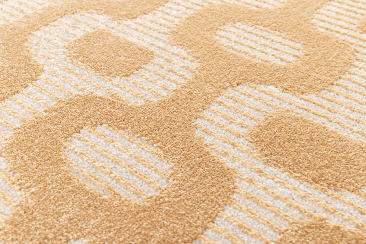 Tapis Moderne - Forme Modulo Abricot Tapis Moderne - Forme Modulo Abricot