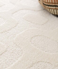 Tapis Moderne - Forme Modulo Ivoire