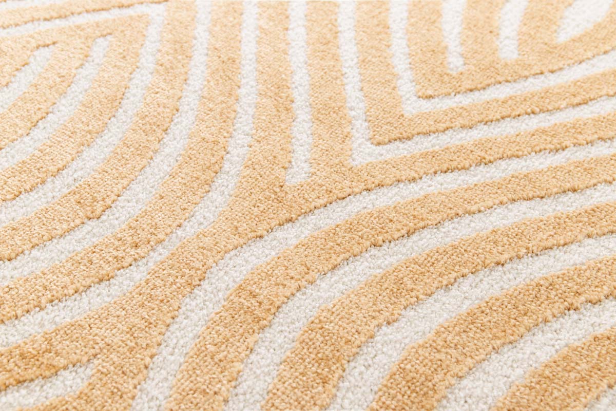 Tapis Rétro - Forme Courant Abricot Tapis Rétro - Forme Courant Abricot