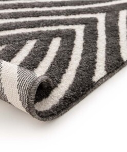 Tapis Rétro - Forme Courant Anthracite