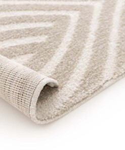 Tapis Rétro - Forme Courant Beige