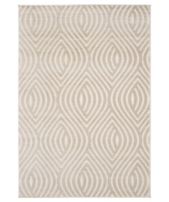 Tapis Rétro - Forme Courant Beige - overzicht