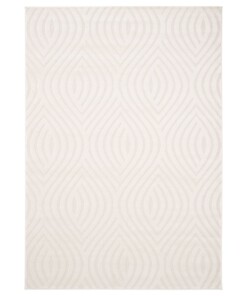 Tapis Rétro - Forme Courant Ivoire - overzicht