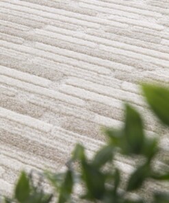 Tapis Abstrait - Forme Brique Beige