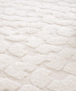 Tapis Design - Relief Tesselle Crème