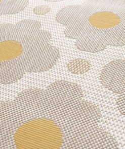 Tapis d’extérieur - Amber Aura beige/jaune