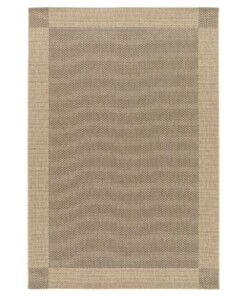 Tapis d'Extérieur - Bask Frame Beige/Noir - overzicht