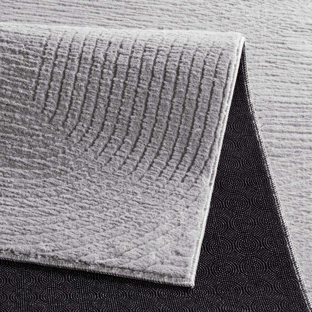 Tapis doux - Fuzz Waves gris - close up Tapis doux - Fuzz Waves gris - close up