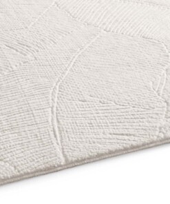 Tapis rond doux - Fuzz Whirl crème - close up, thumbnail Tapis rond doux - Fuzz Whirl crème - close up, thumbnail