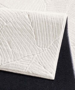 Tapis doux - Fuzz Leaf crème - close up, thumbnail Tapis doux - Fuzz Leaf crème - close up, thumbnail