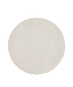 Tapis rond doux - Fuzz Whirl crème - overzicht