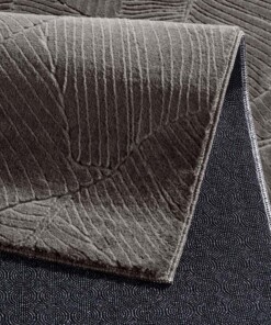 Tapis doux - Fuzz Leaf anthracite - close up, thumbnail Tapis doux - Fuzz Leaf anthracite - close up, thumbnail