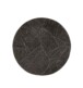 Tapis rond doux - Fuzz Leaf anthracite - overzicht, thumbnail