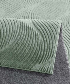 Tapis doux - Fuzz Whirl vert - close up, thumbnail Tapis doux - Fuzz Whirl vert - close up, thumbnail