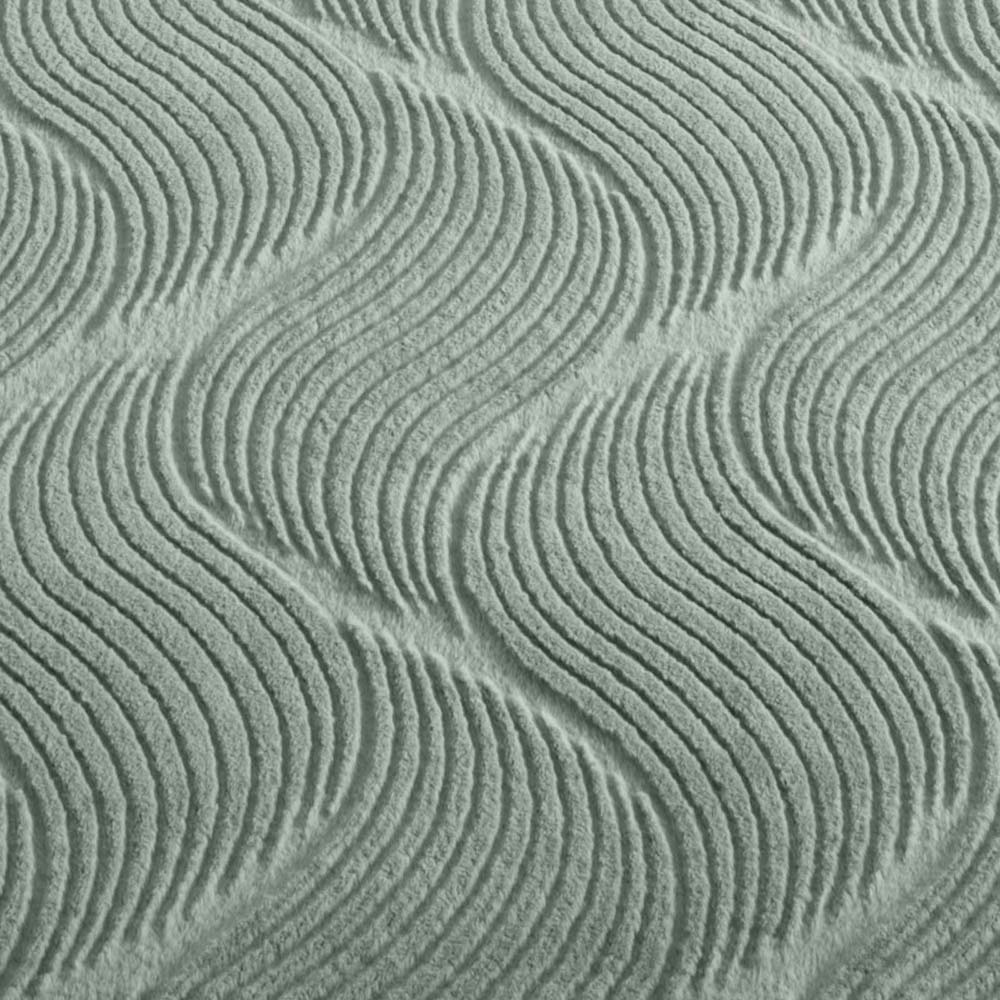 Tapis doux - Fuzz Whirl vert - close up Tapis doux - Fuzz Whirl vert - close up