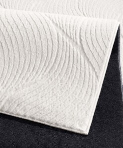 Tapis doux - Fuzz Whirl crème - close up, thumbnail Tapis doux - Fuzz Whirl crème - close up, thumbnail