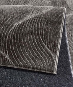 Tapis doux - Fuzz Whirl anthracite - close up, thumbnail Tapis doux - Fuzz Whirl anthracite - close up, thumbnail