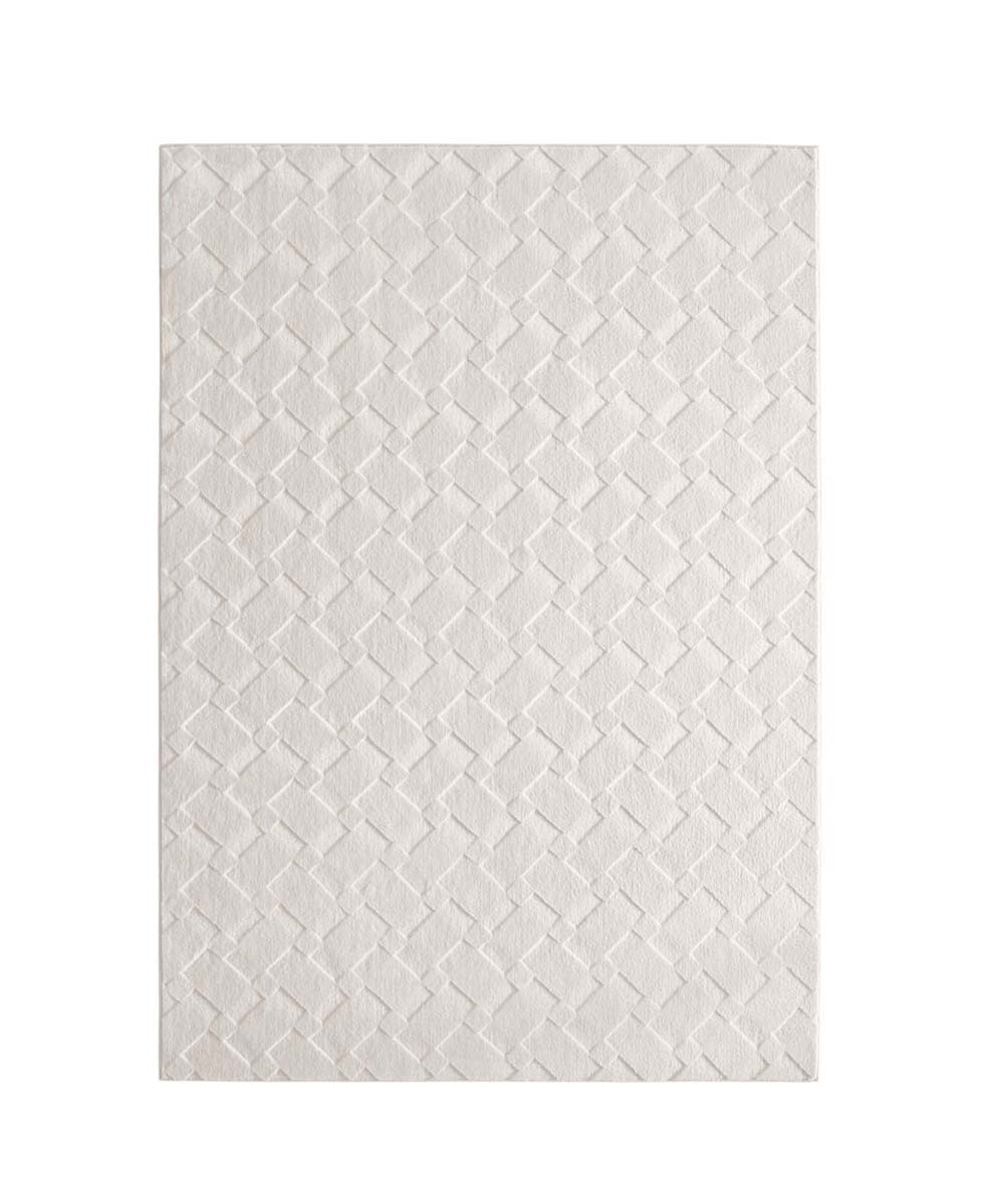 Tapis doux - Fuzz Karo crème - overzicht Tapis doux - Fuzz Karo crème - overzicht
