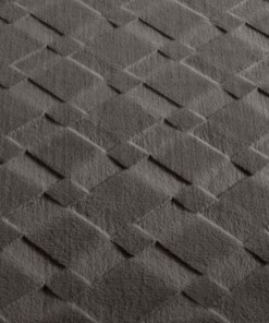 Tapis doux - Fuzz Karo anthracite - close up, thumbnail Tapis doux - Fuzz Karo anthracite - close up, thumbnail