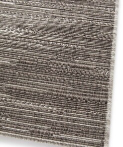 Tapis d'Extérieur - Bask Drift Gris/Noir